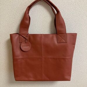 zucchero レザートートバッグ レッド
