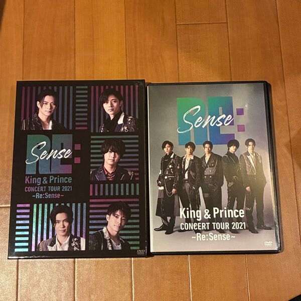 King & Prince CONCERT TOUR 2021~Re:Sense~初回限定盤と通常盤のセット