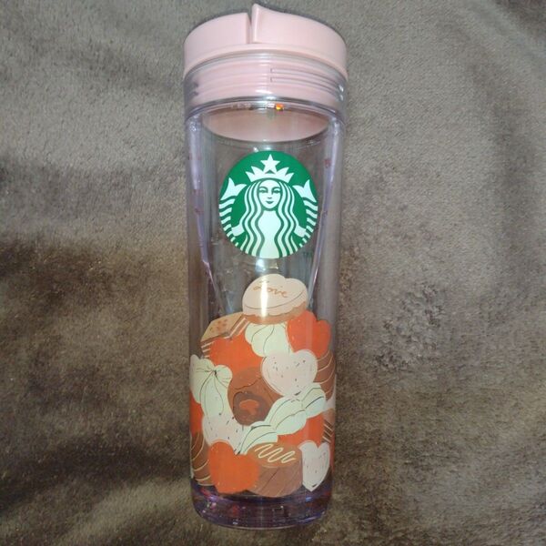 スターバックス ウォータータンブラー STARBUCKS バレンタイン2024 グランデ 473ml