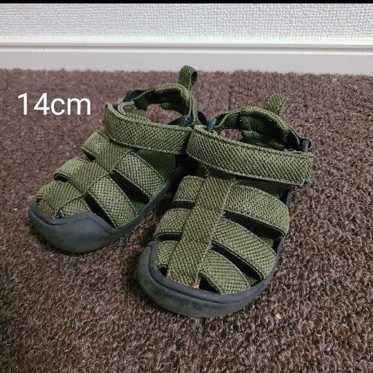 テープグルカサンダル 14cm