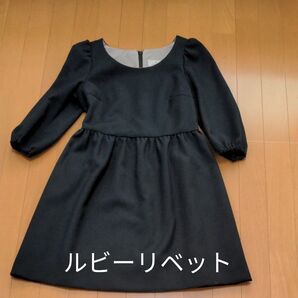 ルビーリベットワンピース フォーマルワンピース