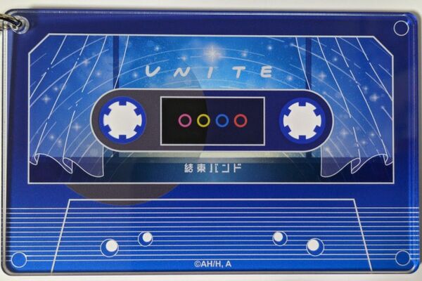 UNITE 「結束バンド TOUR “We will B”」カセットテープ風アクリルチャーム We will Ver.