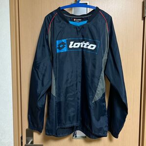 ピステ 上下 セットアップ 長袖 LOTTO ネイビー メンズ L