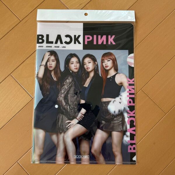 K-POP アイドル BLACKPINK グッズ A4クリアファイル 未開封