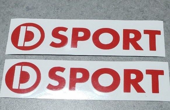 ディースポーツ D-SPORT ロゴ ダイハツ ステッカー デカール