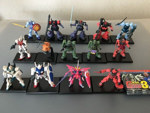 GUNDAM COLLECTION ガンダムコレクションVol 3 14体