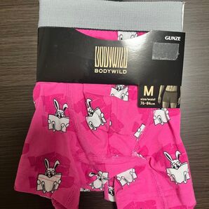 Mサイズ ボディワイルド×GUNZE ボクサーパンツ