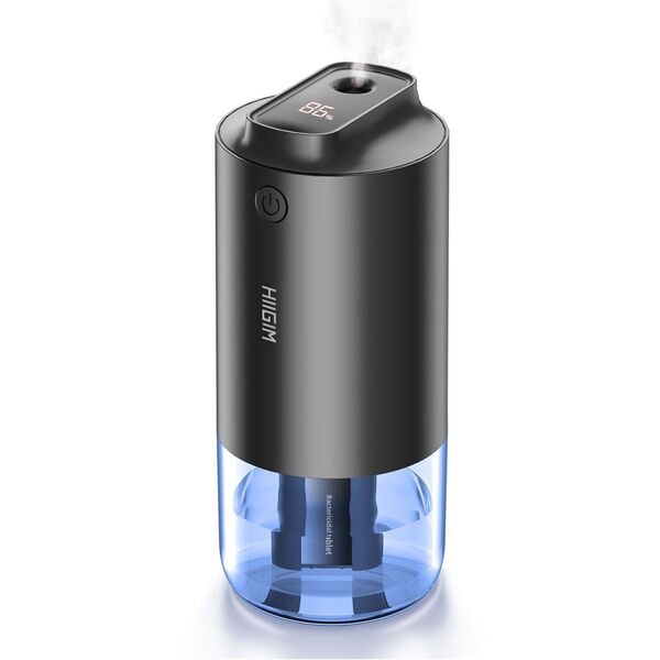 加湿器 小型 卓上 超音波加湿器 コードレス加湿器 55ml/h