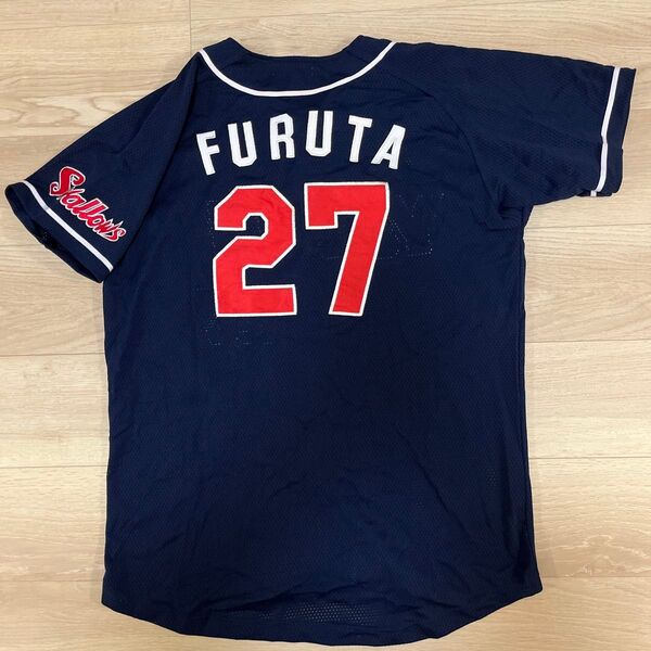 東京ヤクルトスワローズ 古田 刺繍ユニフォーム ビジターユニフォーム 価格の相談可能
