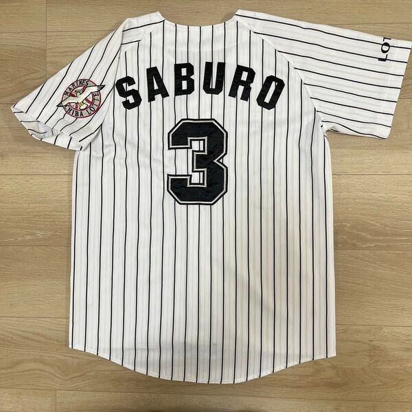 千葉ロッテマリーンズ サブロー 刺繍ユニフォームホームユニフォーム 価格の相談可能