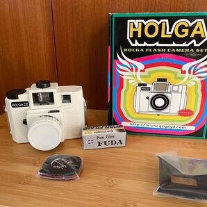 HOLGA FLASH CAMERA SET ホワイト 新品未使用