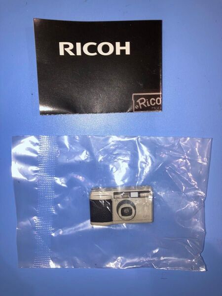 RICOH リコー リコーカメラ ミニチュアコレクション GR-1(SILVER)-1996- ガチャ