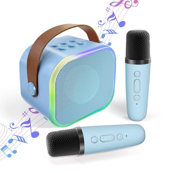 【フォロー割セール中】カラオケセット ワイヤレスマイク Bluetooth カラオケマイク×2 ミニ ワイヤレス 家庭用 軽量