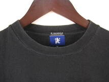 アールニューボルド R.NEWBOLD ポールスミス Tシャツ 半袖 コットン ロゴ M 黒 メンズ E155_画像5