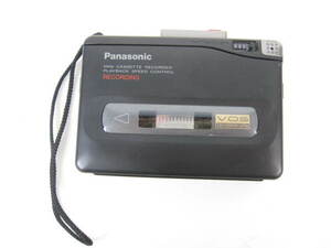 レア ラジカセサウンド パナソニック Panasonic カセットテープ レコーダー スピーカー付き 稼働品 RQ-L230 E258
