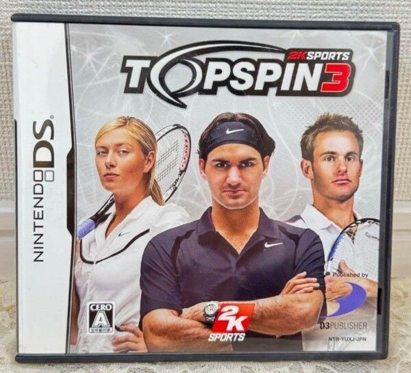 TOP SPIN 3 Nintendo DS クーポンご利用で1200円!!