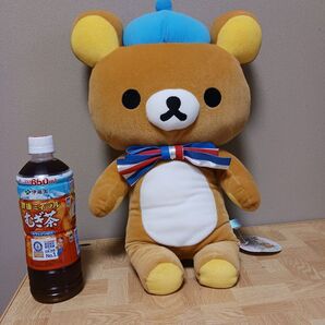 Sale リラックマ トリコロールリボン ぬいぐるみXL