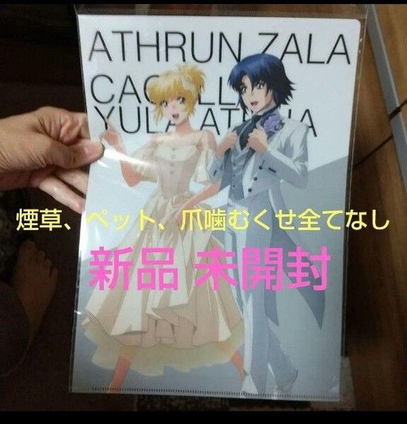 ガンダムSEEDFREEDOMクリアファイルアスランカガリ結婚式!アスカガ