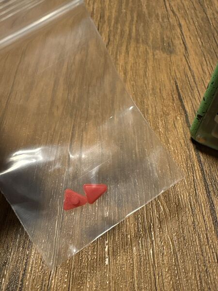 Billet box用1ペア スイッチボタン(レッド)