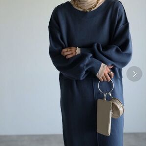 ap retro ニットワンピース