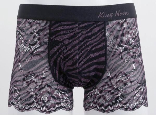 KINGNOVA キングノバ レースボクサーパンツ Mサイズ ゼブラ