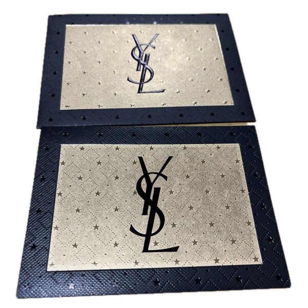 イヴサンローラン YSL メッセージカード