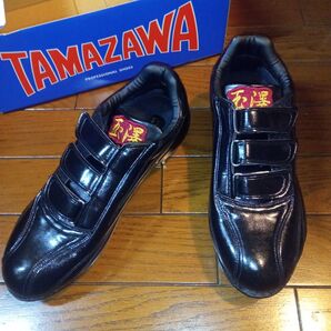 TAMAZAWA タマザワ 革底スパイク 野球スパイク