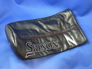 スリクソン SRIXON Zシリーズ スリップオン/１Ｗ ドライバー用ヘッドカバー/黒ブラック赤合皮調♪程度良好・同梱可①