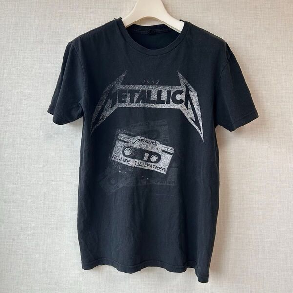 ヴィンテージ METALLICA 黒いTシャツ S ベイアイランド ユニセックス