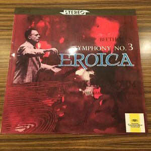 LP BEETHOVEN / Symphony No.3 EROICA / SLGM-1106 / 5枚以上で送料無料