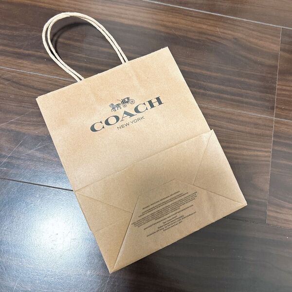 コーチ ショッパー COACH 紙袋 不織布巾着