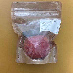 YOAKE no AKARI ろう蜜アップル キャンドル ろうそく Handmade in Japan