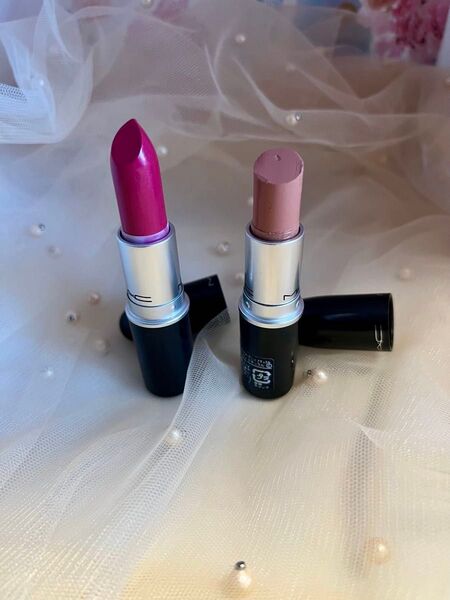 MAC リップスティック リッカブル、プリティナチュラル 2点セット