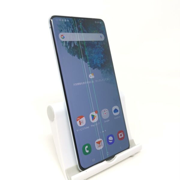 【縦線が出てる】Galaxy S20+ 5G SIMフリー au SCG02 でもボディはキレイ