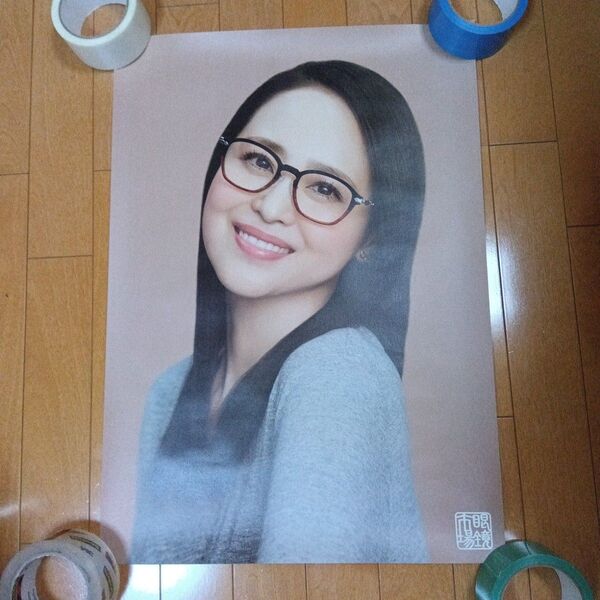 美品 松田聖子 ポスター 眼鏡市場