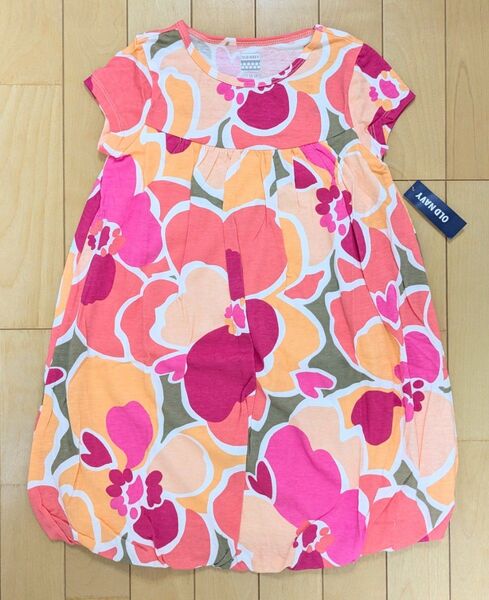 【新品】5T OLD NAVY 涼しい サンドレス ワンピース /サイズ110 女の子 ガールズ カテゴリ変更可 GAP 双子