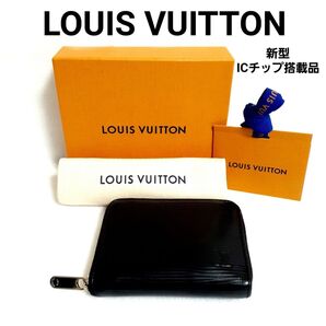 近日削除【先着限定特別価格!】国内正規品★ルイヴィトン★新型ICチップ搭載★エピ ジッピー コインパース ミニ 財布 ブラック