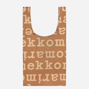 国内正規品 新品 マリメッコ Logo ロゴ スマートバッグ ベージュ 日本限定