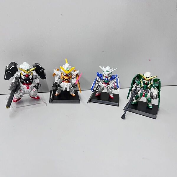 コンバージ ガンダムガンダムOOダブルオー 4体セット