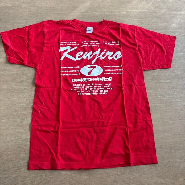 広島カープ 野村謙二郎 2000本安打 tシャツ