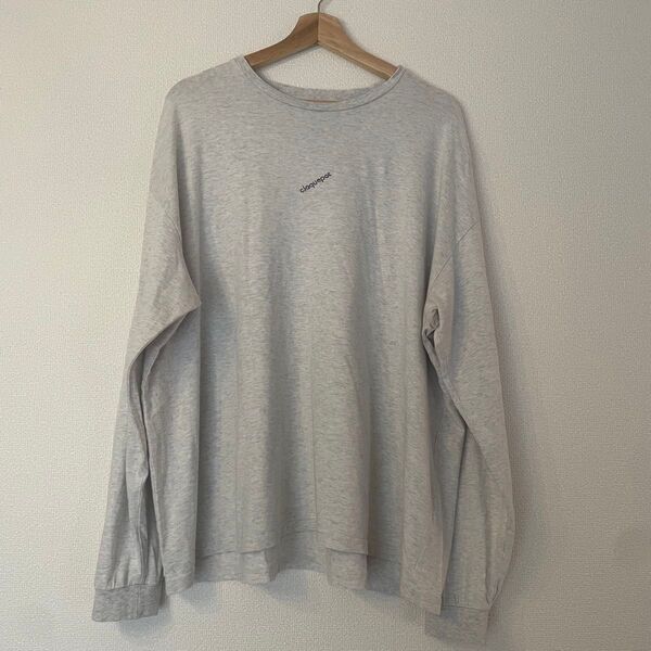 claquepot クラポ クラックポット Oversized L/S Tee IVORY