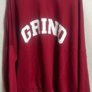 アベイル、トレーナー、スエット、長袖、GRIND ロゴ、サイズM