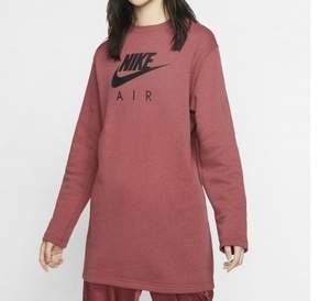 ナイキ エアドレス M BV5135-661 シーダー ウィメンズ フリース AIR WOMEN'S FLEECE DRESS ワンピース