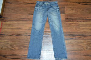 * prompt decision equipped!Levi*s regular strut Denim USED processing 28 superior article 