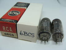 真空管 6BC5 RCA１本 メーカー不明1 本 箱入り 3ヶ月保証 #007_画像1