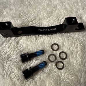 フロントキャリパーPM-F/R203 バイクディスクブレーキマウントアダプター