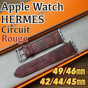 2412 Apple Watch エルメス サーキット ルージュ HERMES