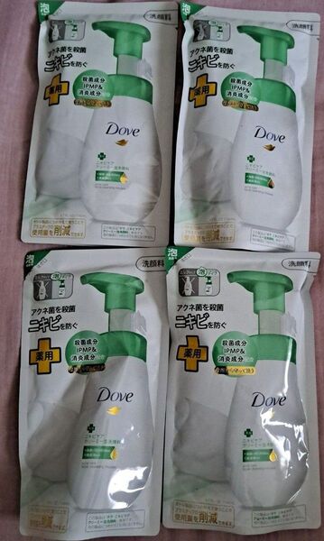 ダヴ ニキビケア泡洗顔 140ml×4袋