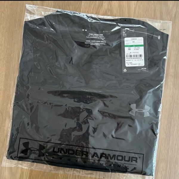 アンダーアーマー UAテック ショートスリーブTシャツ2.0 プラクティスシャツ 1358553 ブラック Lサイズ 新品