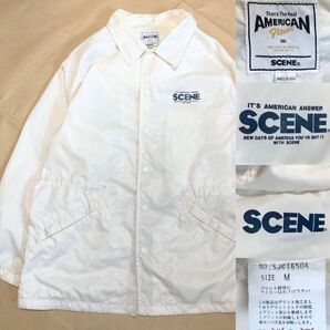 70s 80s SCENE シーン ナイロンコーチジャケット VAN JAC 当時物